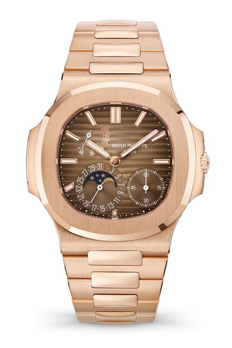 patek philippe nautilus rose gold mens watch|Patek Philippe Nautilus original price.